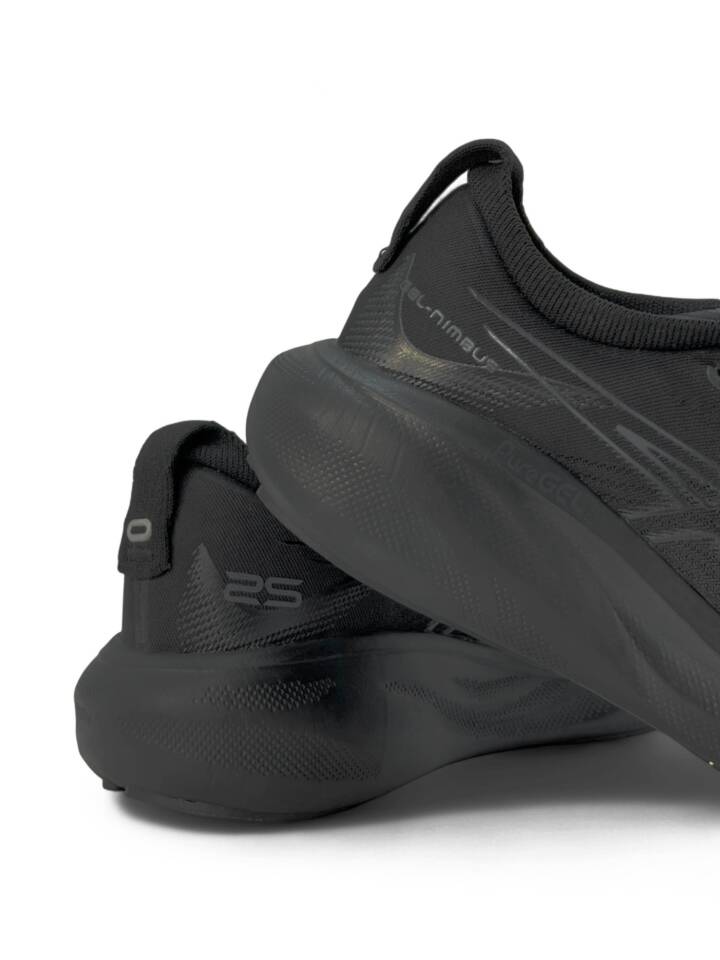 Asics Nimbus 25 pure Gel Black - Image 4